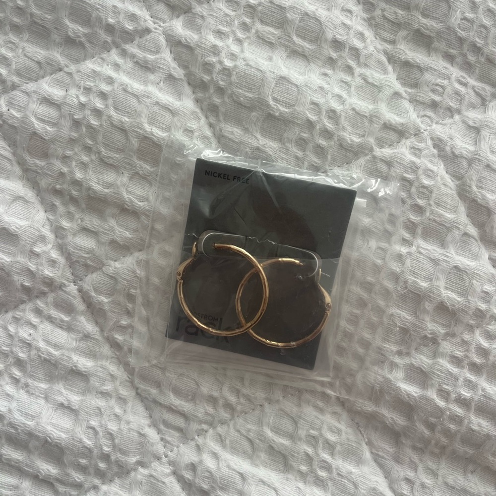 Gold Hoop Earrings